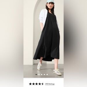 Athleta Presido Traveler Petite Maxi Dress LP